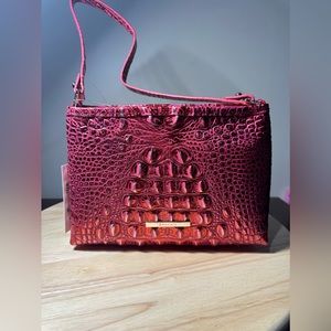 Brahmin Lorelei Red Dragon Melbourne Genuine Leather Shoulder Bag NWT